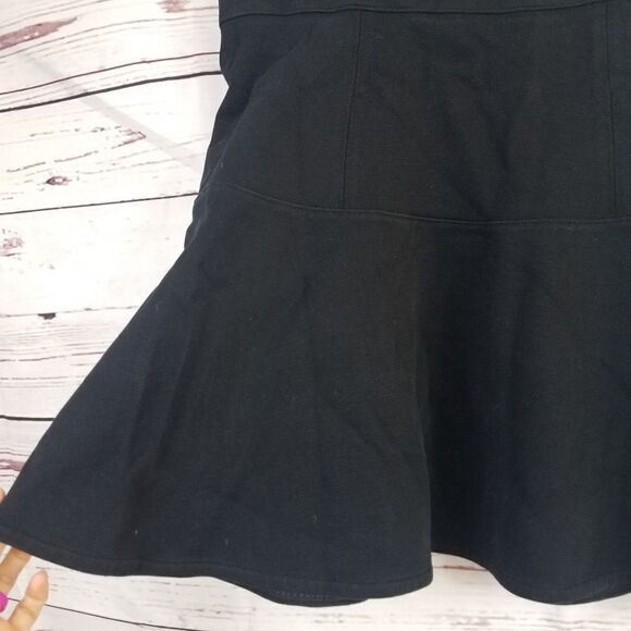 Madewell Wavelength Black Fit Flare Skirt - Picture 3 of 8